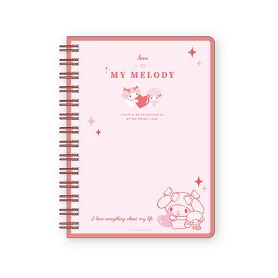 Sanrio Japan My Melody A6 Ring Note Book