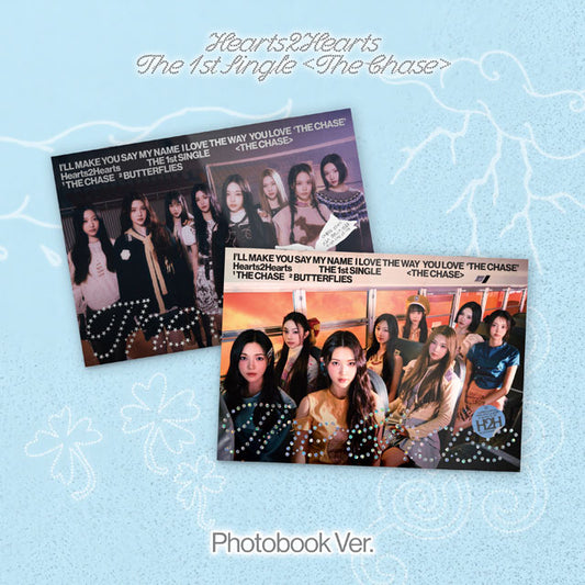 [PRE-ORDER] HEARTS2HEARTS 1ST SINGLE ALBUM [THE CHASE/PHOTOBOOK Ver.]