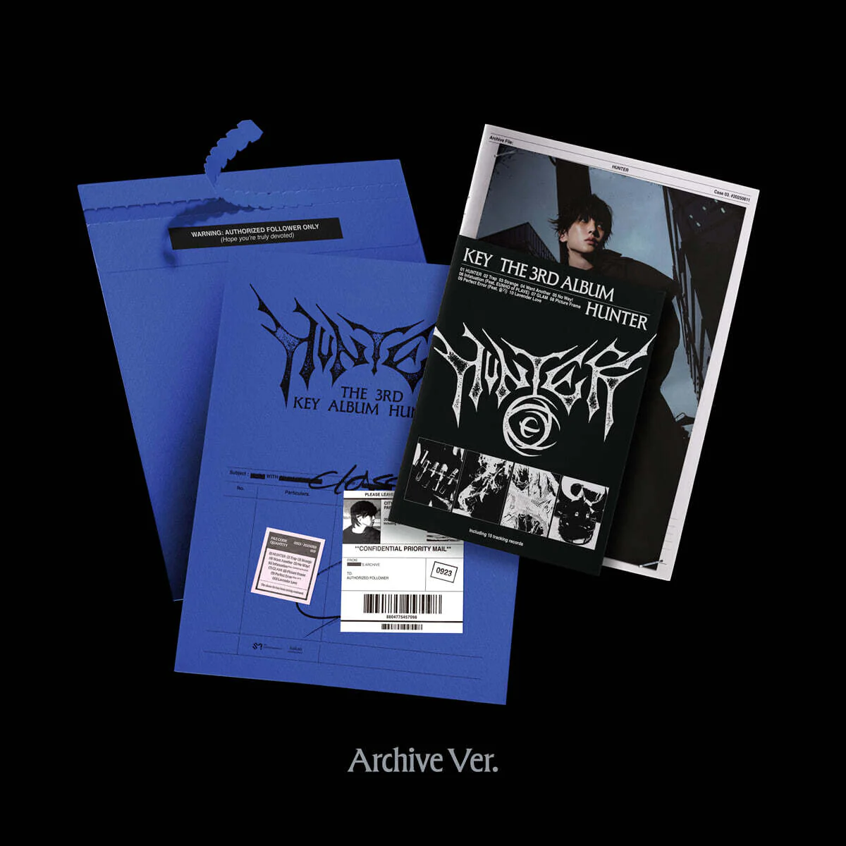 [PRE-ORDER] KEY 3RD FULL ALBUM [HUNTER/PHOTOBOOK ARCHIVE VER.]