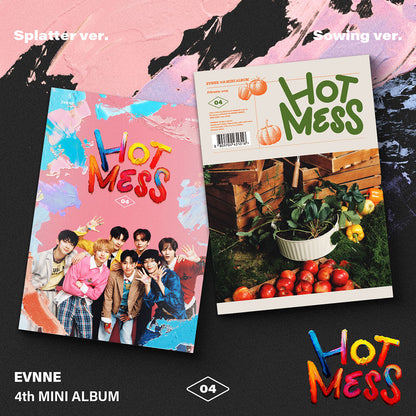 [PRE-ORDER] EVNNE 4TH MINI ALBUM [HOT MESS/Standard Ver.]