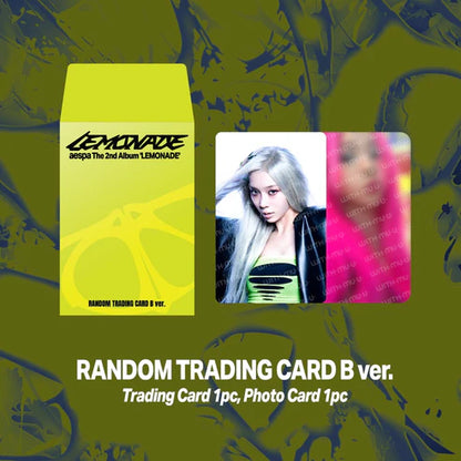 [PRE-ORDER] AESPA - MAKE IT LEMONADE OFFICAL MD [RANDOM TRADING CARD/WDA VER.]