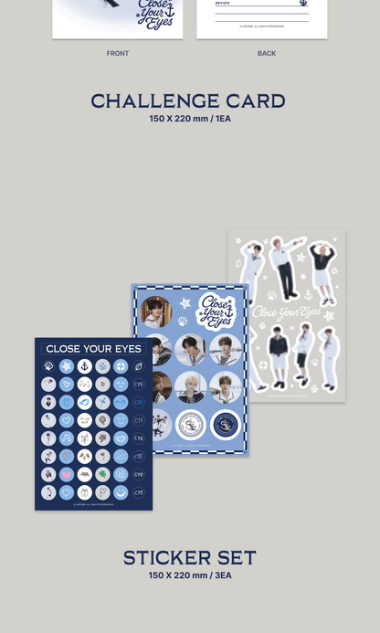 [PRE-ORDER] Close Your Eyes - 2026 Season's Greetings [TO CLOSER ISLAND]