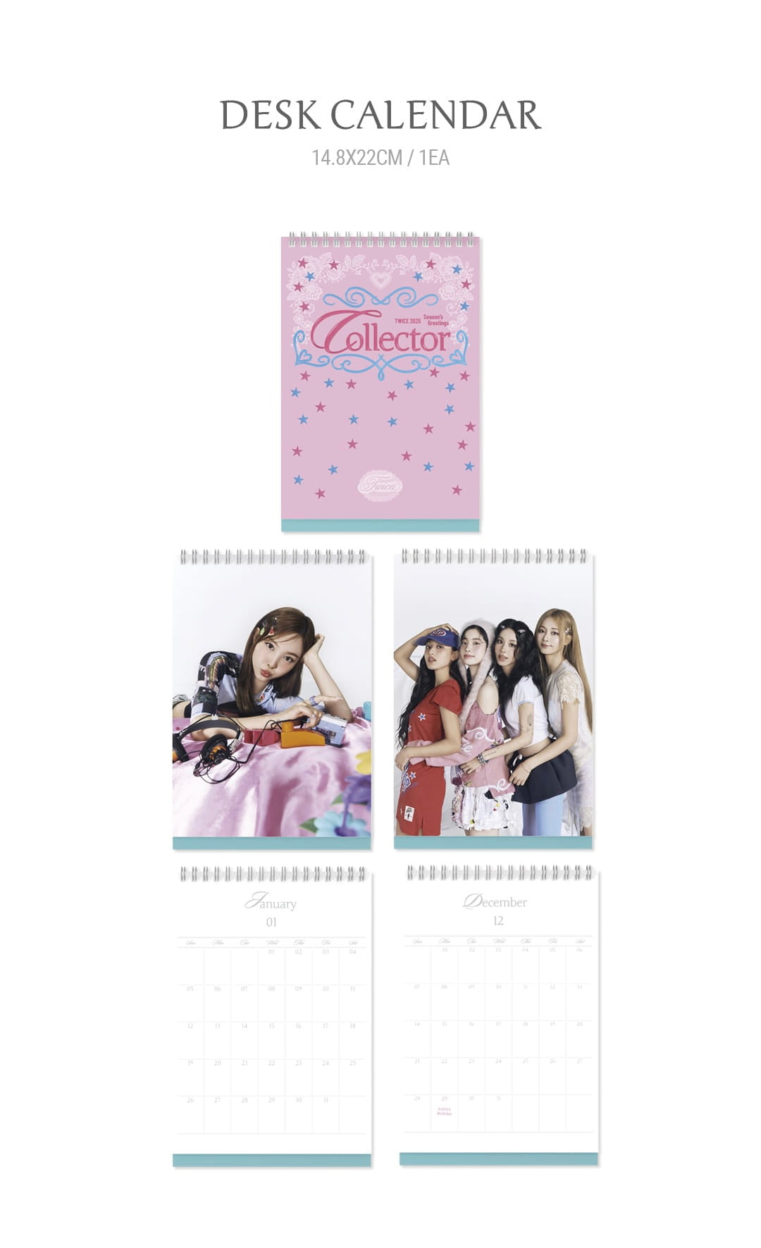 [PRE-ORDER] [MAKESTAR EXCLUSIVE] 2025 SEASON'S GREETINGS - TWICE [COLLECTOR]