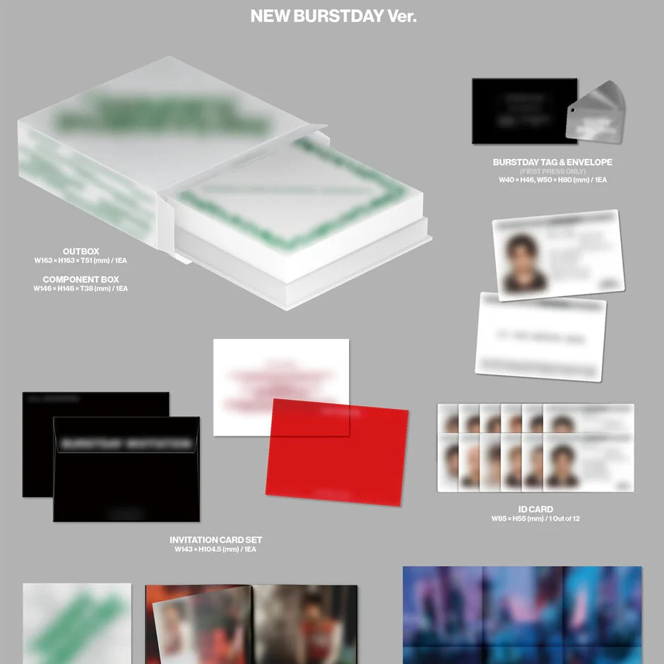 [PRE-ORDER] [MAKESTAR EXCLUSIVE] SEVENTEEN 5TH FULL ALBUM [HAPPY BURSTDAY/STANDARD VER.]
