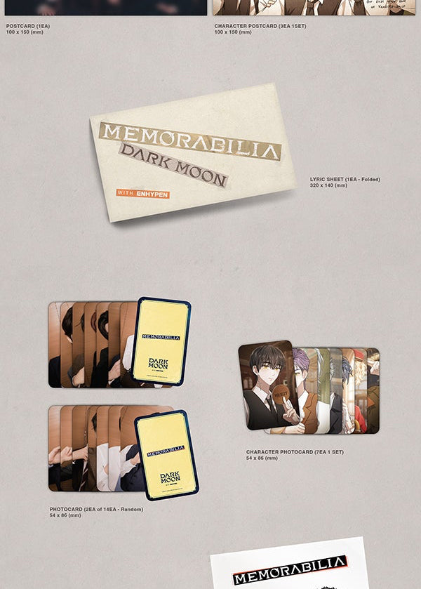ENHYPEN DARK MOON SPECIAL ALBUM [MEMORABILIA/Moon Ver] – Kawaii Alley