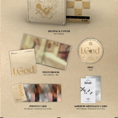 XLOV 2ND MINI ALBUM [I,GOD]
