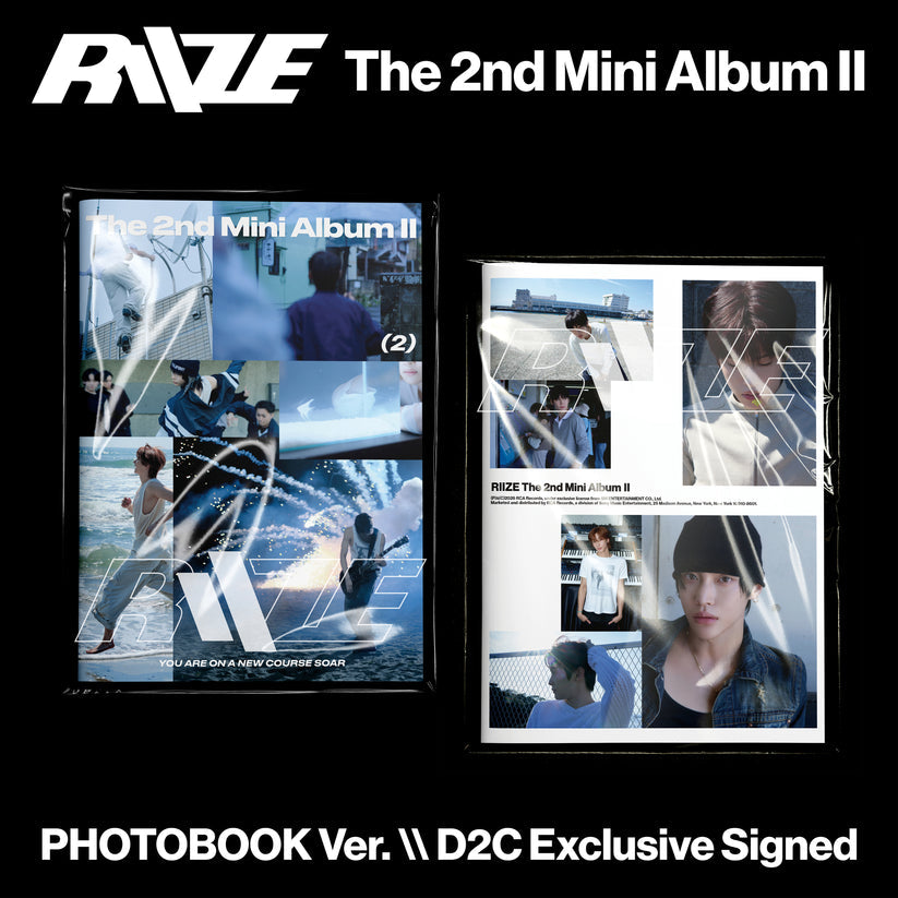 [PRE-ORDER] RIIZE 2nd MINI ALBUM (II/PHOTOBOOK Ver.)