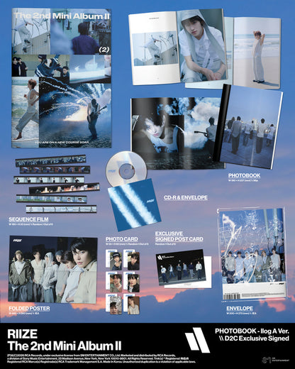 [PRE-ORDER] RIIZE 2nd MINI ALBUM (II/PHOTOBOOK Ver.)