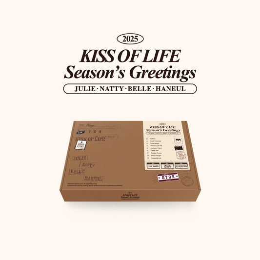 2025 SEASON'S GREETINGS - KISS OF LIFE