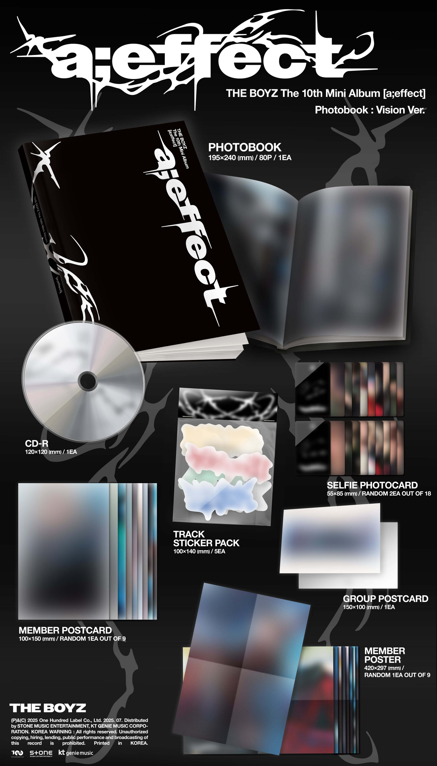THE BOYZ THE 10TH MINI ALBUM [a;effect/PHOTOBOOK VER.]