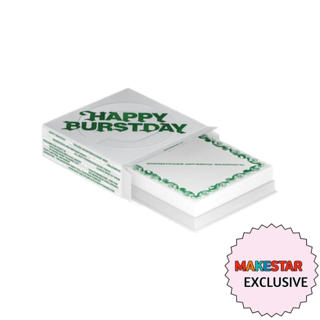 [MAKESTAR EXCLUSIVE] SEVENTEEN 5TH FULL ALBUM [HAPPY BURSTDAY/STANDARD VER.]