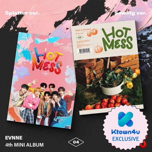 [Ktown4U EXCLUSIVE] EVNNE 4TH MINI ALBUM [HOT MESS/Standard Ver.]