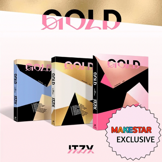 [MAKESTAR EXCLUSIVE] ITZY 9TH MINI ALBUM [GOLD/STANDARD VER]