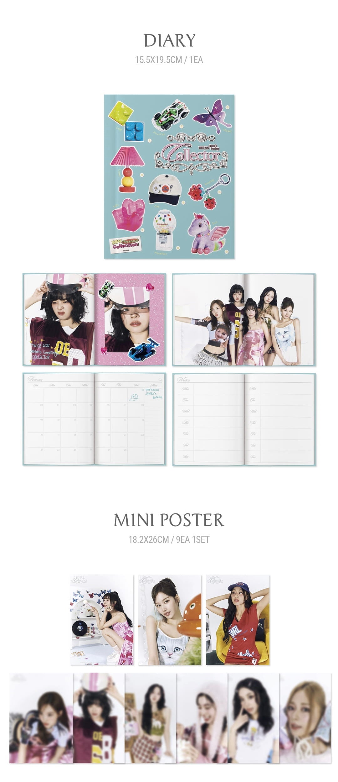 [PRE-ORDER] [MAKESTAR EXCLUSIVE] 2025 SEASON'S GREETINGS - TWICE [COLLECTOR]