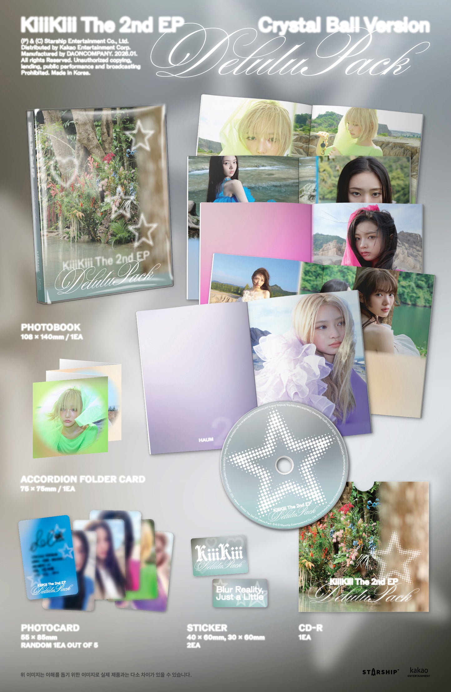 KiiiKiii The 2nd EP [Delulu Pack]