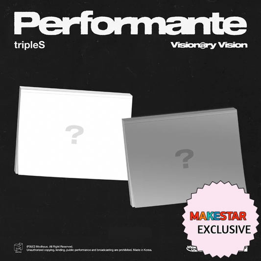 [PRE-ORDER] [MAKESTAR EXCLUSIVE] TRIPLES 2ND REGULAR ALBUM [VISIONARY VISION - PERFORMANTE/Standard VER.]