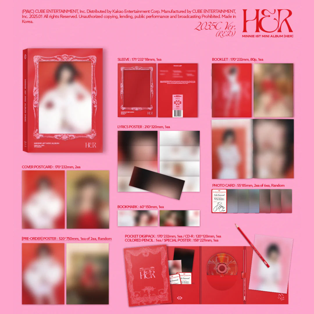 MINNIE [(G)I-DLE] 1ST MINI ALBUM (HER)