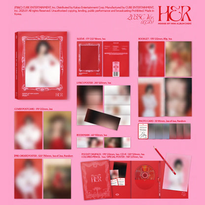 MINNIE [(G)I-DLE] 1ST MINI ALBUM (HER)
