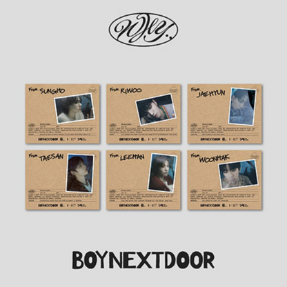 BOYNEXTDOOR 1ST EP ALBUM [WHY... /LETTER VER.]