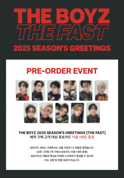 [PRE-ORDER] [MAKESTAR EXCLUSIVE] 2025 SEASON'S GREETINGS - THE BOYZ [THE FAST]