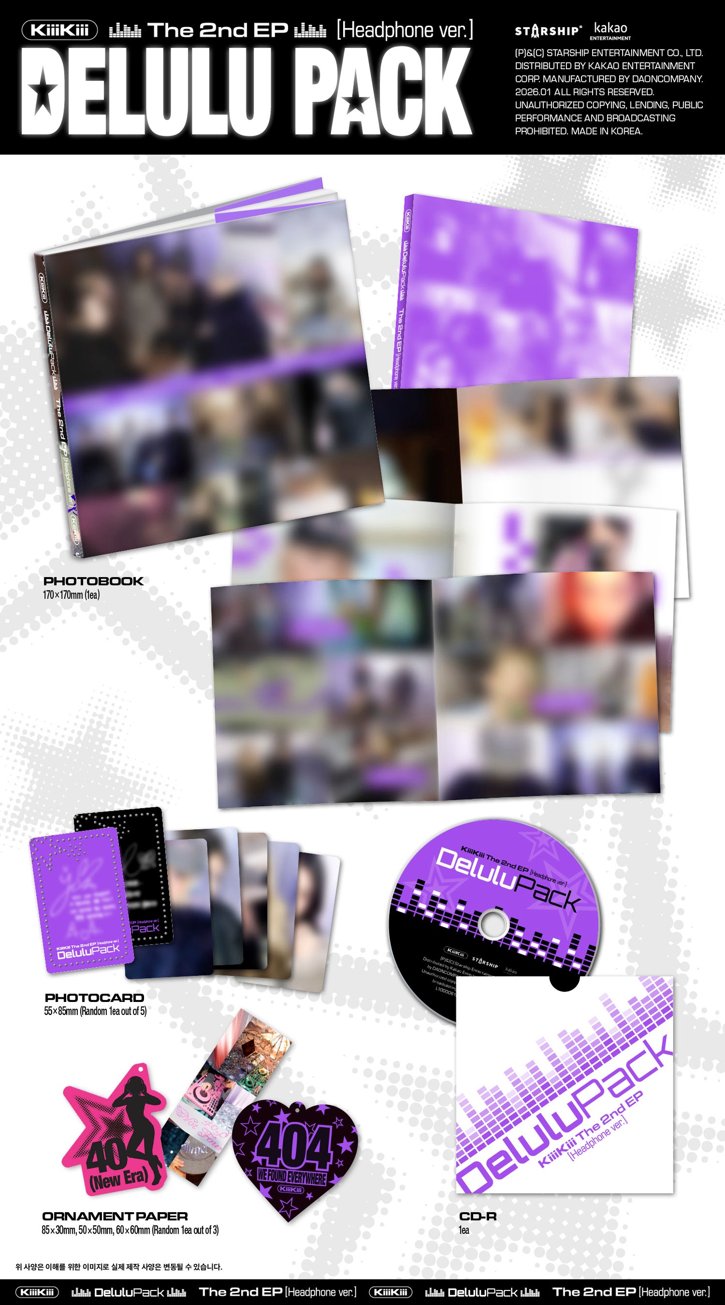 KiiiKiii The 2nd EP [Delulu Pack]