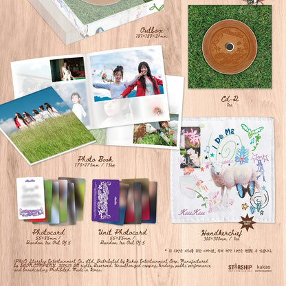 KIIIKIII 1ST EP ALBUM [UNCUT GEM/UNCUT VER.]