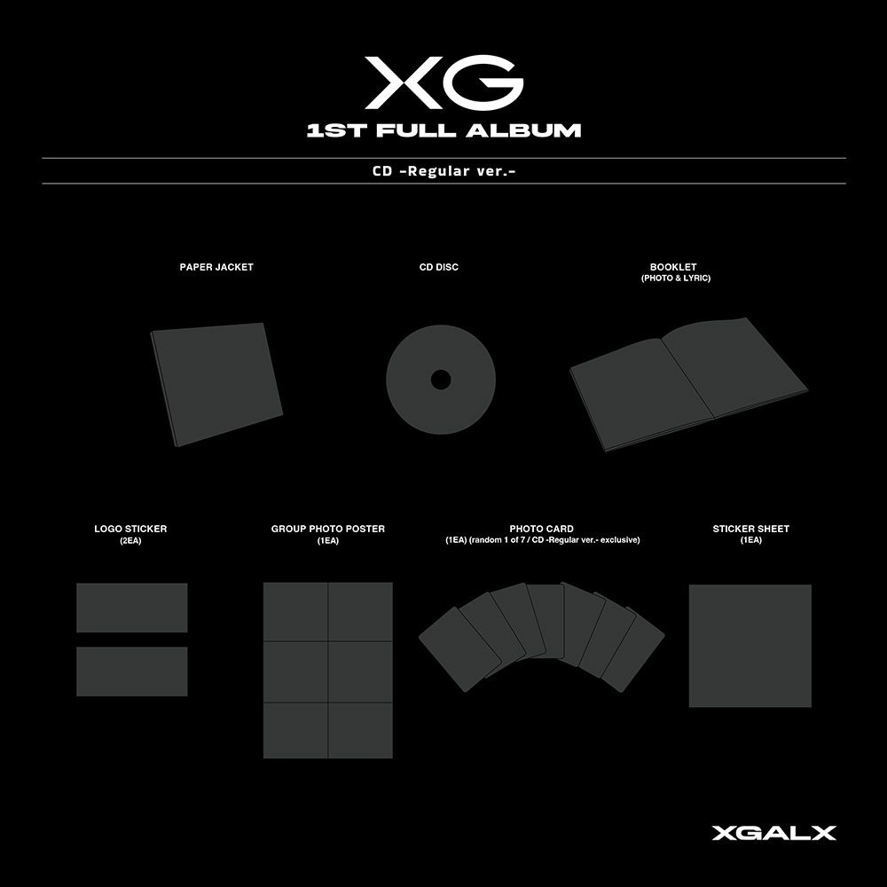 [PRE-ORDER] XG 1ST FULL ALBUM [(UNRELEASED NAME)/REGULAR VER.]