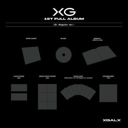[PRE-ORDER] XG 1ST FULL ALBUM [(UNRELEASED NAME)/REGULAR VER.]