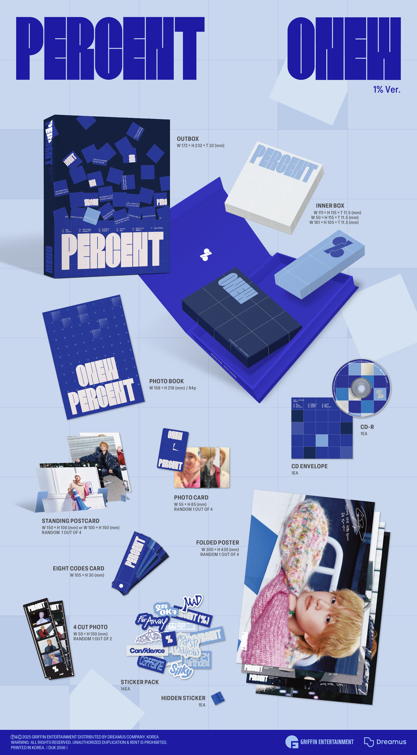ONEW 2ND ALBUM [PERCENT/PHOTO BOOK VER.]