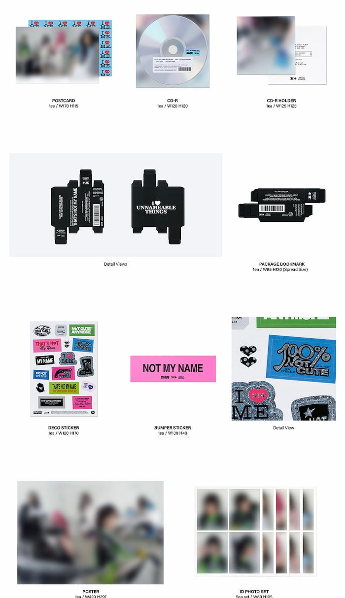 [PRE-ORDER] ILLIT 1st Single Album [NOT CUTE ANYMORE/Photobook ver.]