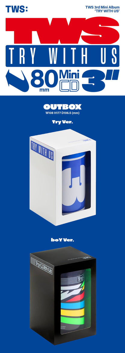 [MAKESTAR EXCLUSIVE] [PRE-ORDER] TWS 3RD MINI ALBUM [TRY WITH US/Standard Ver.]
