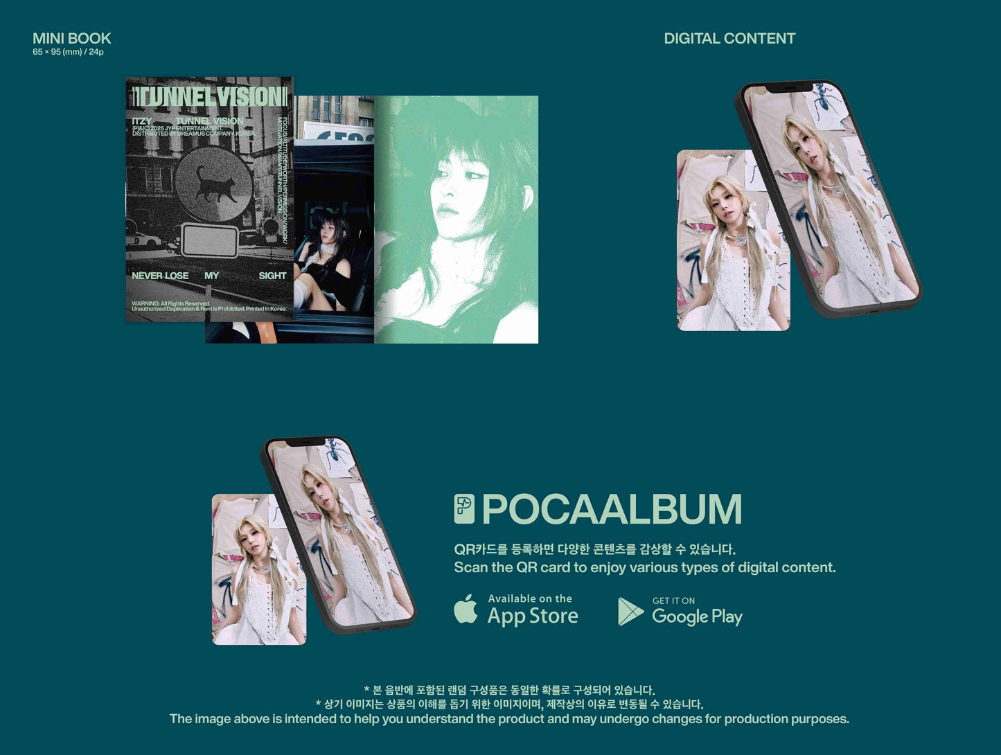 ITZY 11TH MINI ALBUM [TUNNEL VISION/POCAALBUM VER.]