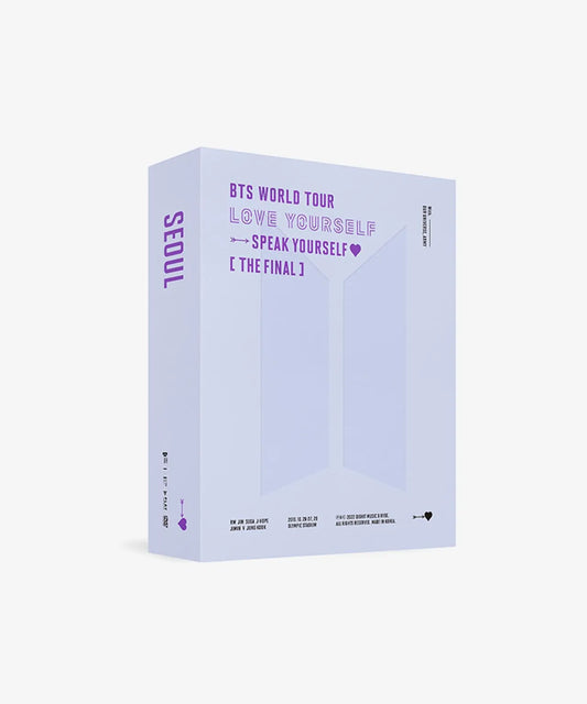 BTS WORLD TOUR [LOVE YOURSELF:SPEAK YOURSELF THE FINAL/DVD]