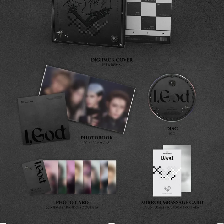 XLOV 2ND MINI ALBUM [I,GOD]