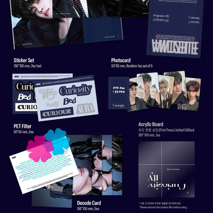 AND2BLE 1st Mini Album [Sequence 01: Curiosity/STANDARD VER]