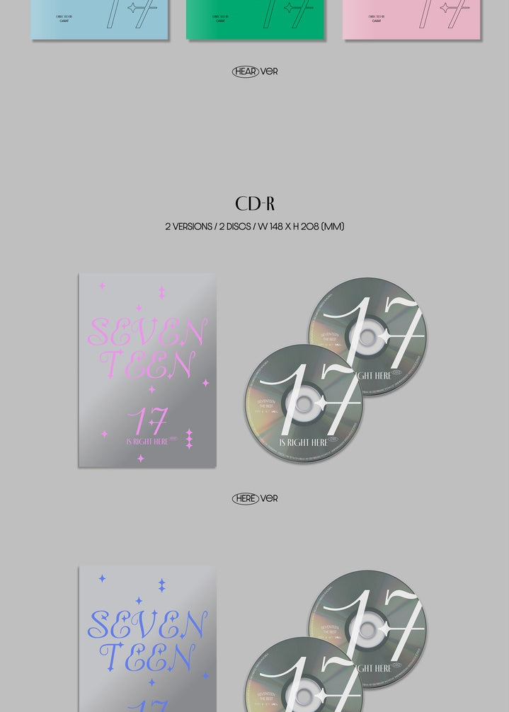 SEVENTEEN ALBUM [BEST ALBUM: 17 IS RIGHT HERE] – Kawaii Alley