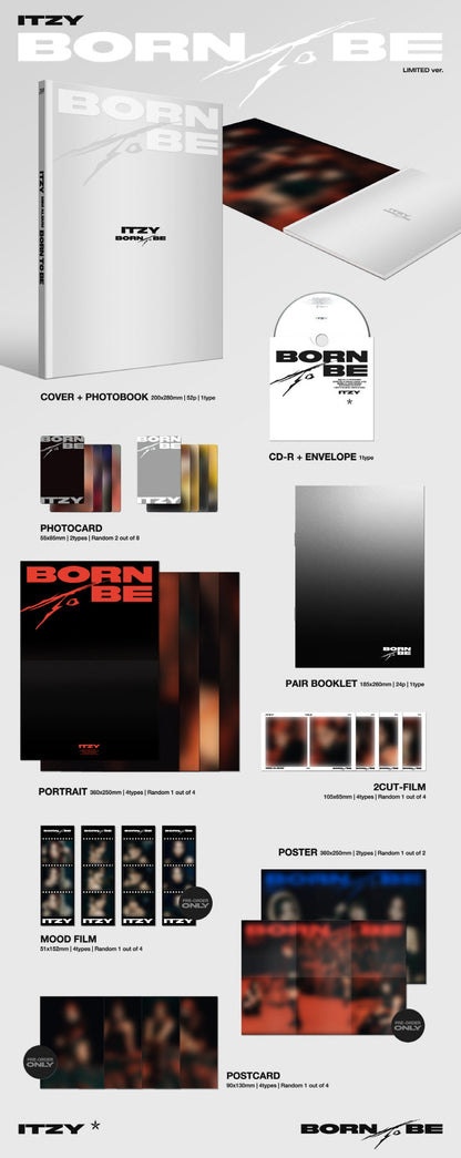 ITZY 2ND ALBUM [BORN TO BE, LIMITED VER]