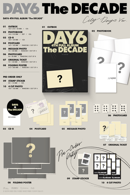 DAY6 4TH FULL ALBUM [THE DECADE/STANDARD VER.]