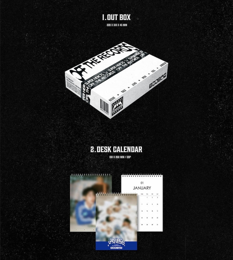 [PRE-ORDER] P1Harmony - 2026 Season's Greetings [SUPER HERO'S OFF THE RECORD]