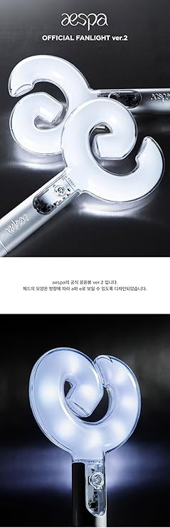 aespa ライトスティック ver.2 (Fanlight) AESPA OFFICIAL FANLIGHT VER.2 (LIGHT STICK) – Kawaii Alley