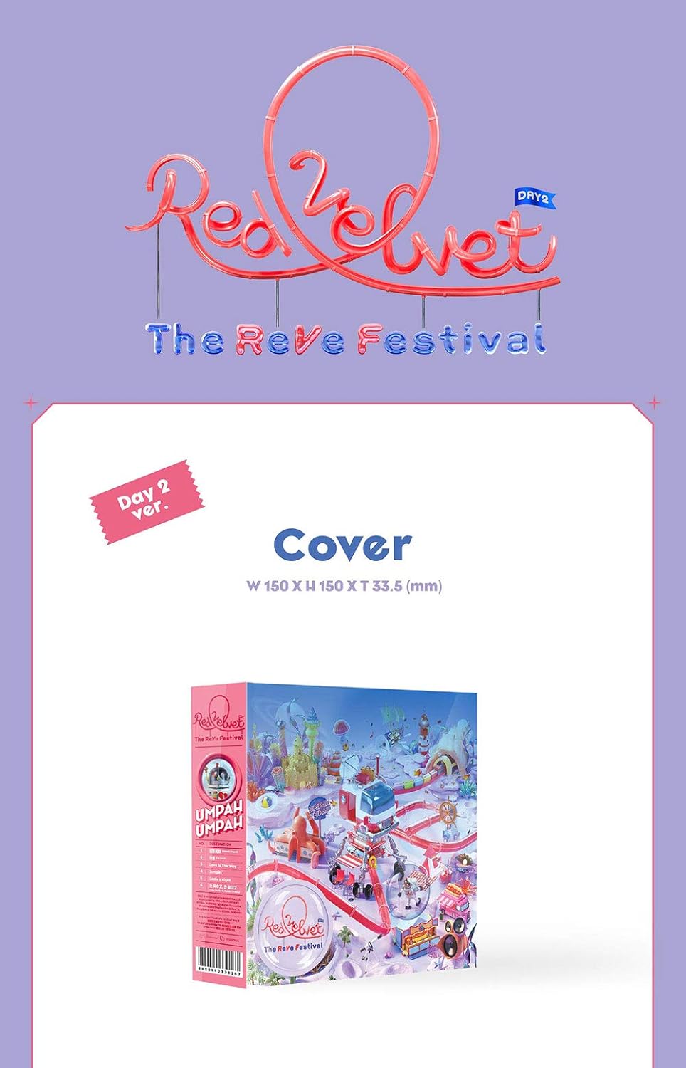 RED VELVET MINI ALBUM [THE REVE FESTIVAL: DAY 2]