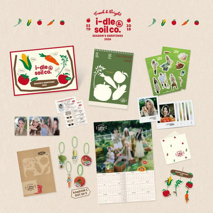 [PRE-ORDER] Idle  - 2026 Season's Greetings [i-dle & Soil Co.]