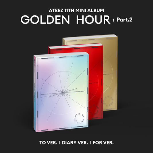 ATEEZ 11TH MINI ALBUM [GOLDEN HOUR : Part.2/STANDARD Ver.]