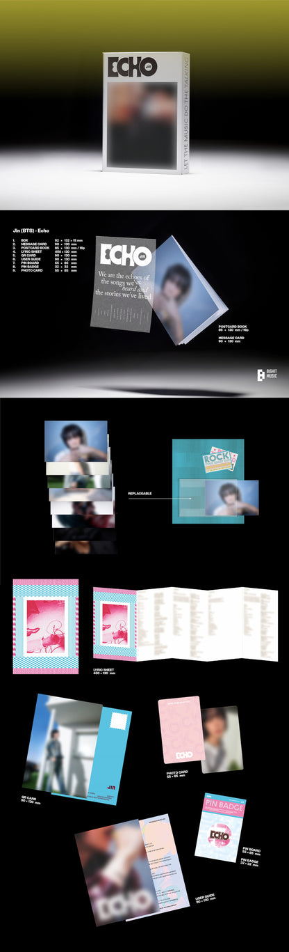 [PRE-ORDER] JIN 2ND MINI ALBUM [ECHO/Weverse Ver.]