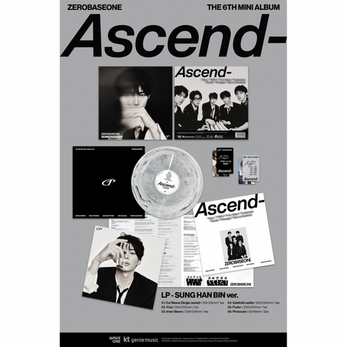 ZEROBASEONE The 6th Mini Album [Ascend- / Vinyl Ver]