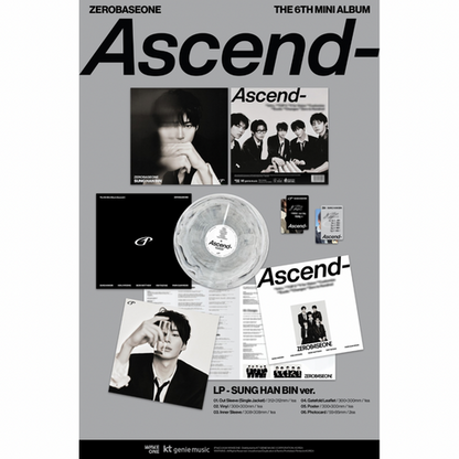 ZEROBASEONE The 6th Mini Album [Ascend- / Vinyl Ver]