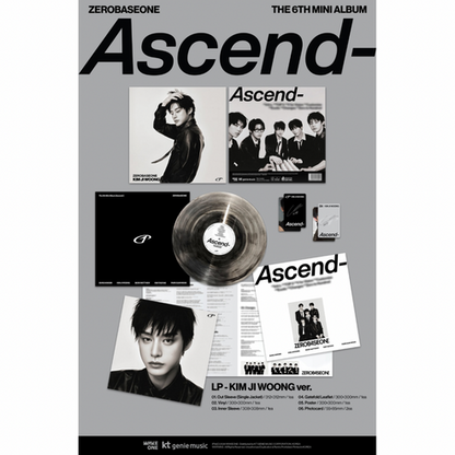 ZEROBASEONE The 6th Mini Album [Ascend- / Vinyl Ver]