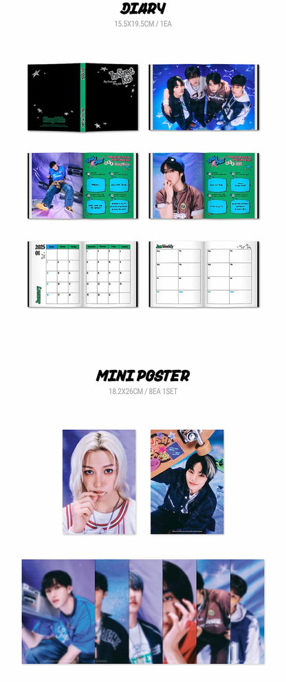 [PRE-ORDER] [MAKESTAR EXCLUSIVE] 2025 SEASON'S GREETINGS - STRAY KIDS [THE STREET KIDS]