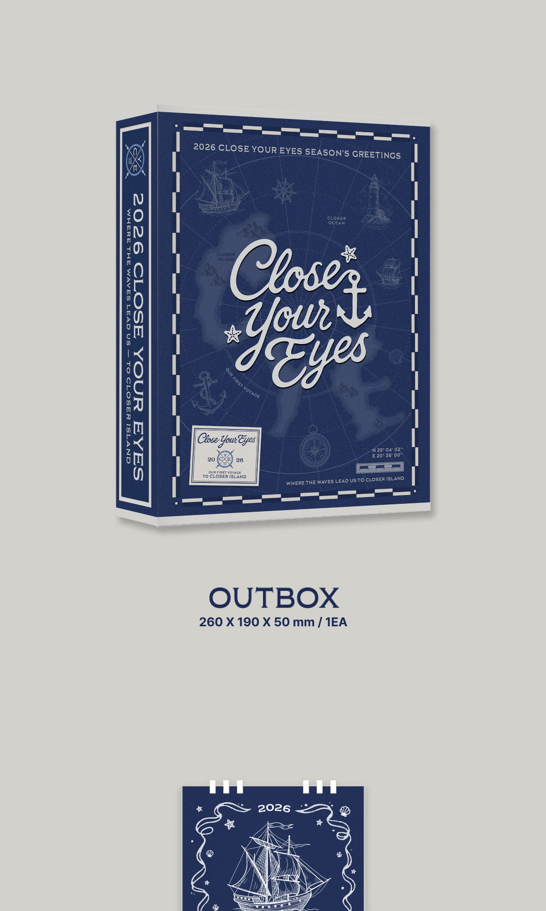 [PRE-ORDER] Close Your Eyes - 2026 Season's Greetings [TO CLOSER ISLAND]
