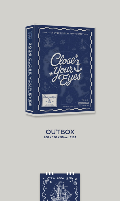 [PRE-ORDER] Close Your Eyes - 2026 Season's Greetings [TO CLOSER ISLAND]